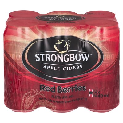 Strongbow Red Berries Cans